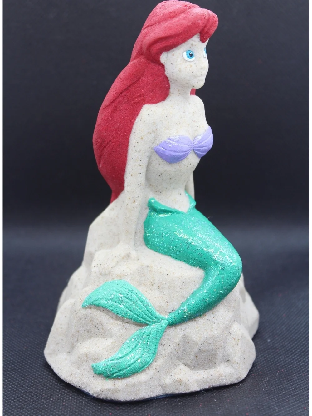 NWT Disney Mr. Sandman Statue Sand Sculpture Little Mermaid 1990 Ariel Figurine